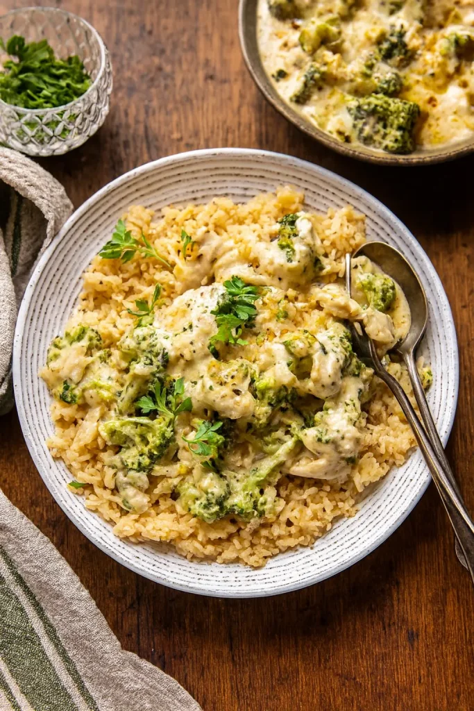 Creamy Broccoli Cheddar Chicken for Maximum Coziness