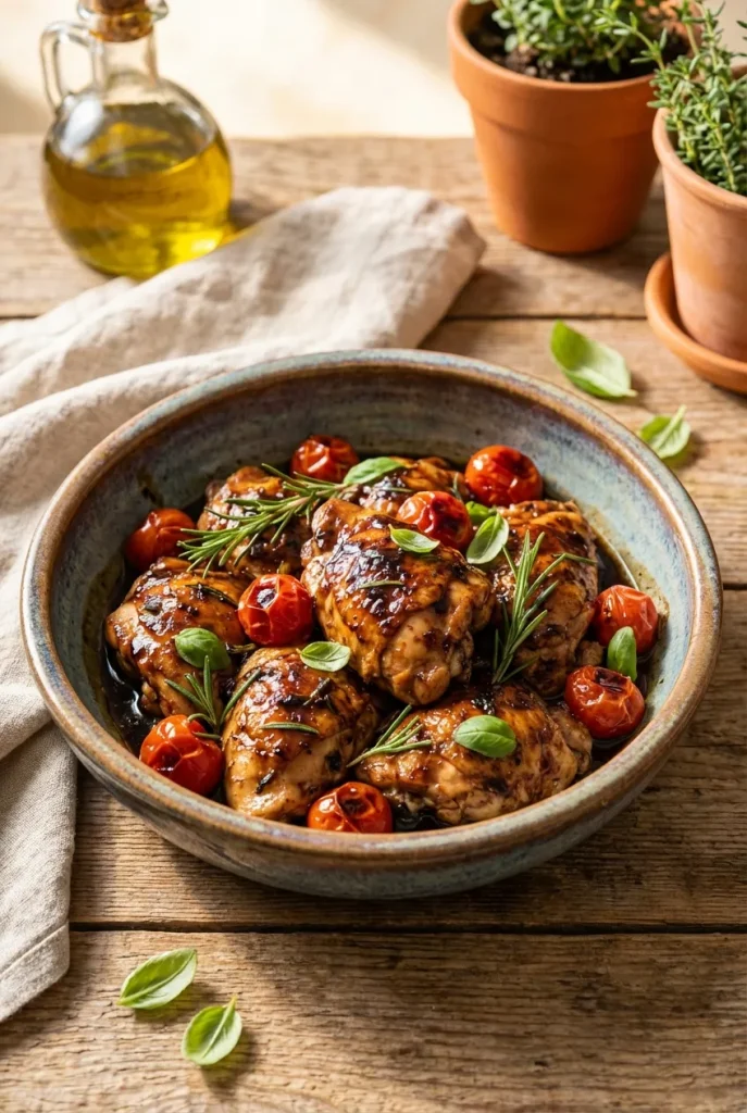 That Rich, Tangy Balsamic Chicken for Busy People