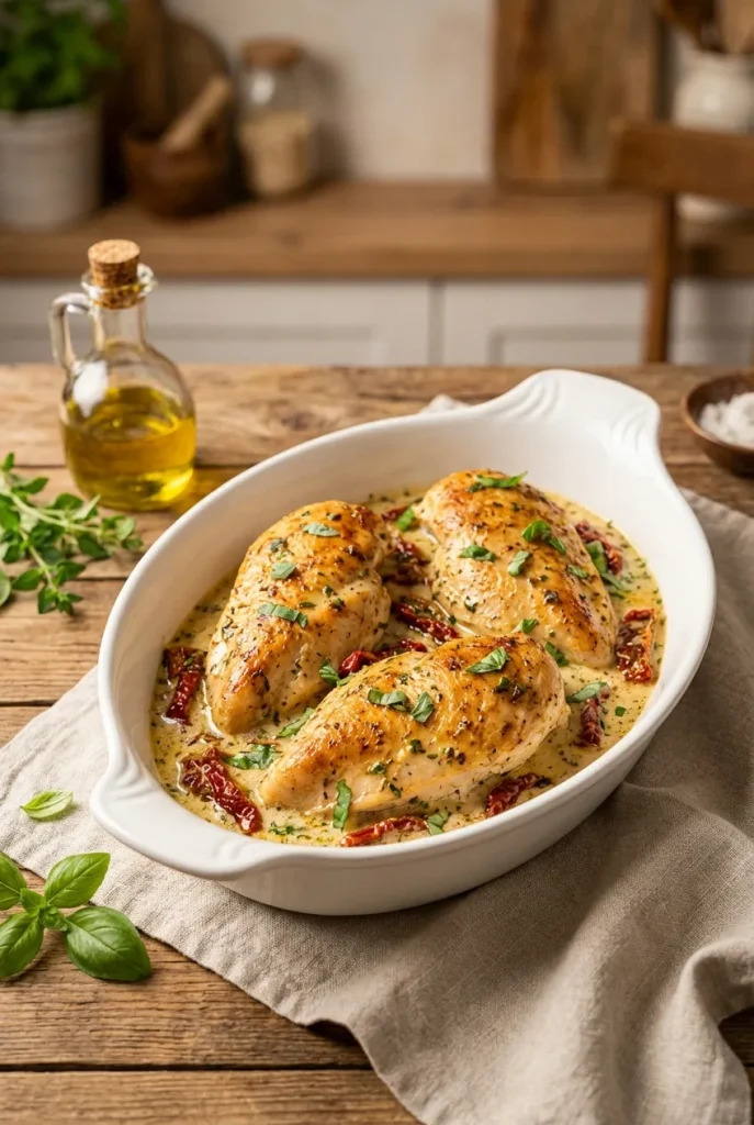 Marry Me Chicken: Creamy Tomato Sauce Seduction