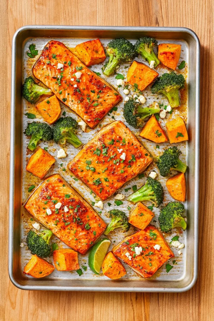 Sheet Pan Salmon That's Actually a Meal