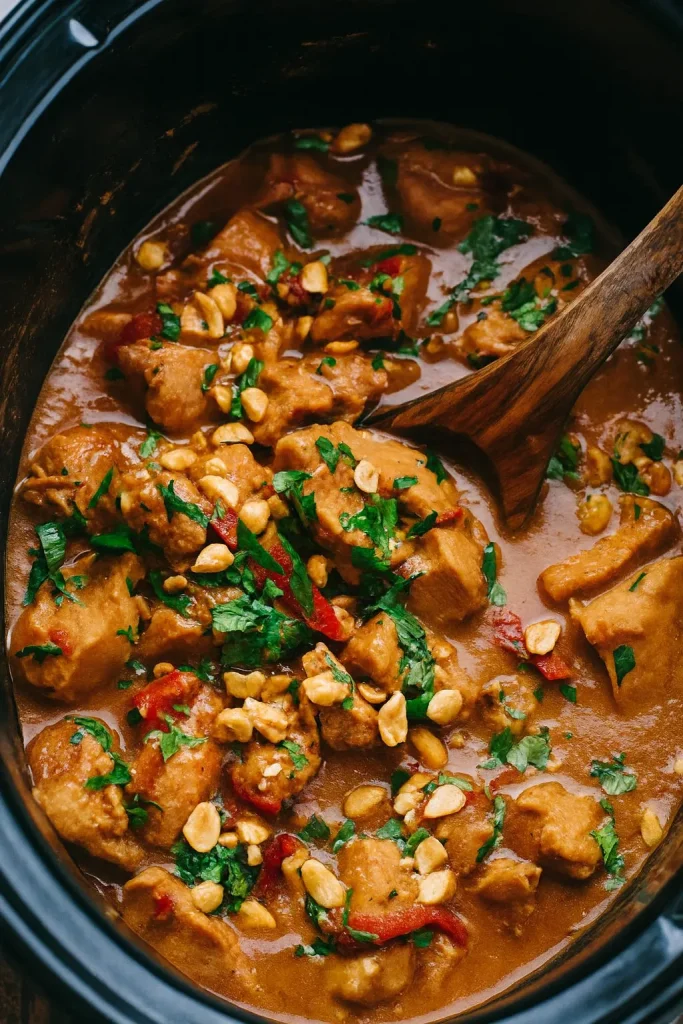 Slow Cooker Peanut Chicken That Hits Different