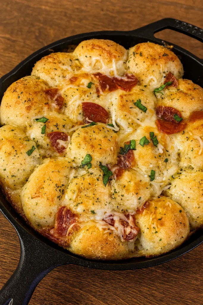 Pull-Apart Pizza Bread That Stops the Complaining