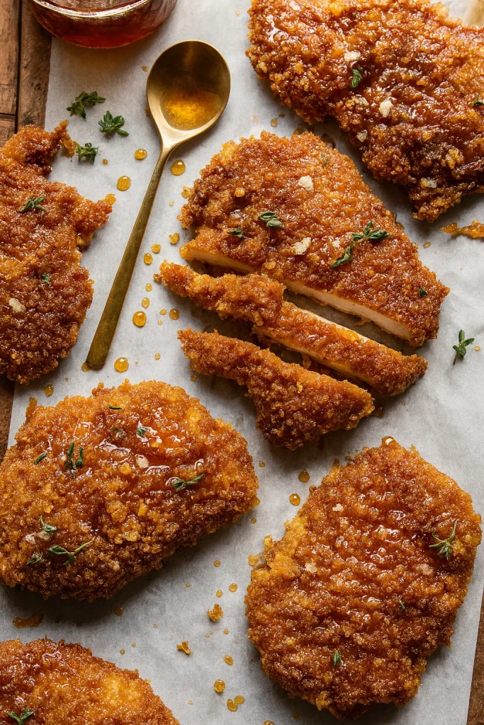 Actually Crunchy Hot Honey Chicken (From an Oven)