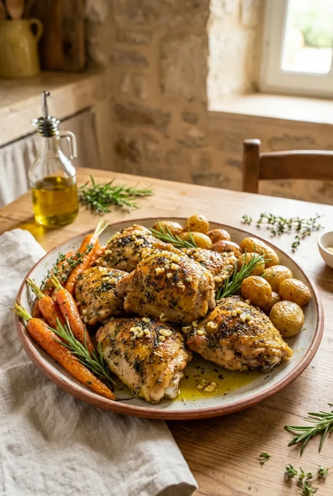 Set-and-Forget Garlic Herb Chicken