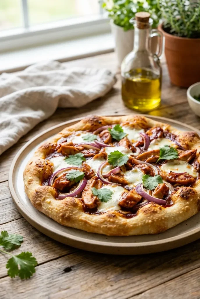 BBQ Chicken Flatbread That’s Faster Than Delivery