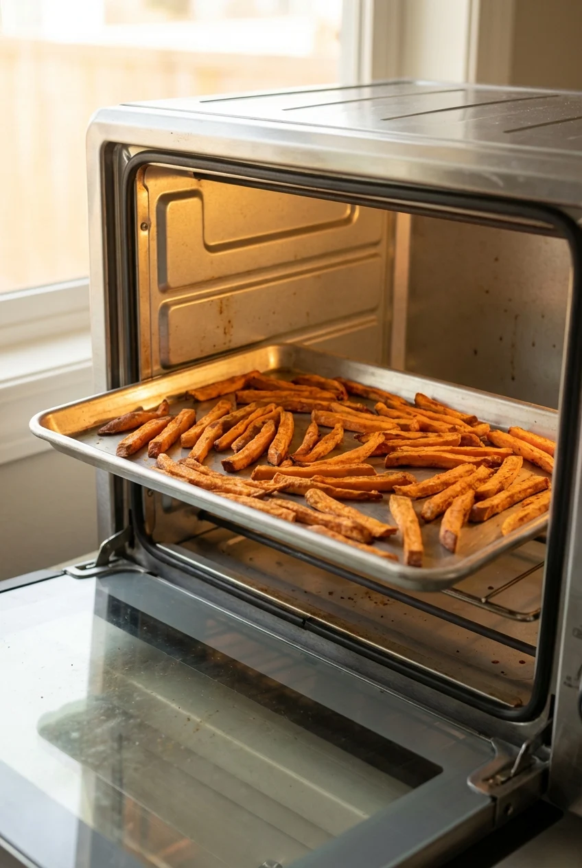 How to store and reheat Baked Sweet Potato Fries