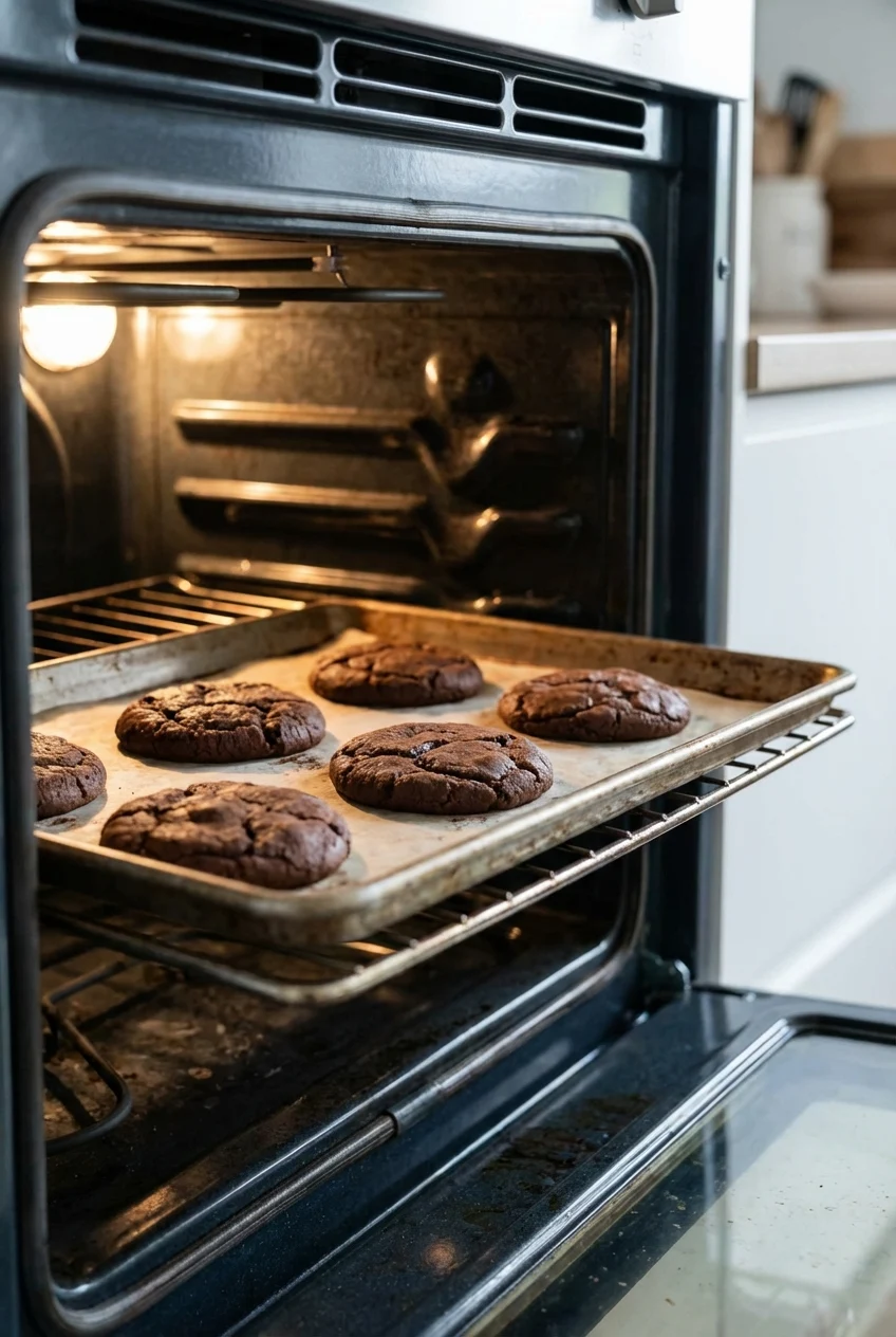 How to store and reheat Chocolate Brownie Cookies