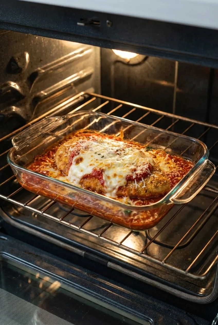 How to store and reheat Classic Crispy Chicken Parmesan