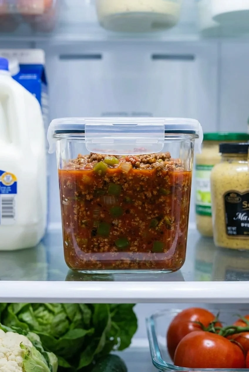 How to store and reheat Classic Sloppy Joes
