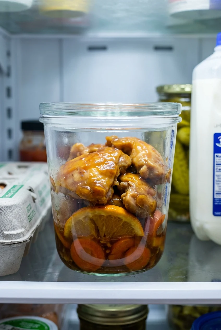 How to store and reheat Crockpot Honey Bourbon Chicken