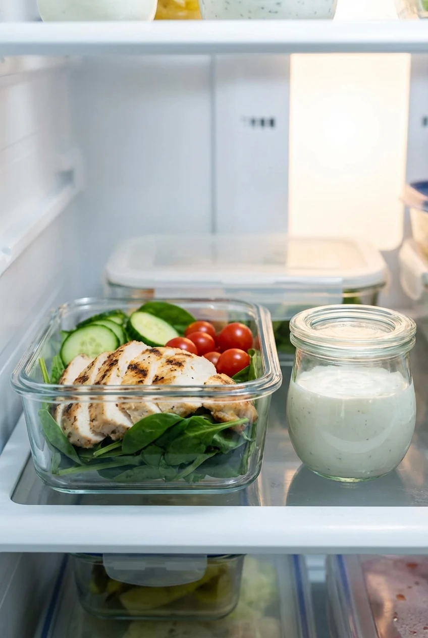 How to store and reheat Greek Yogurt Chicken Salad