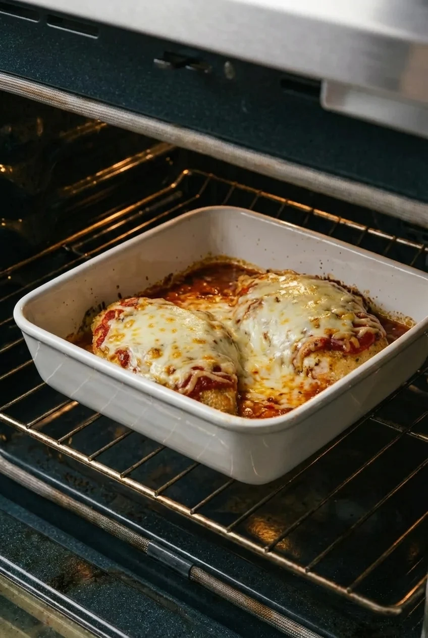 How to store and reheat Healthy Chicken Parmigiana