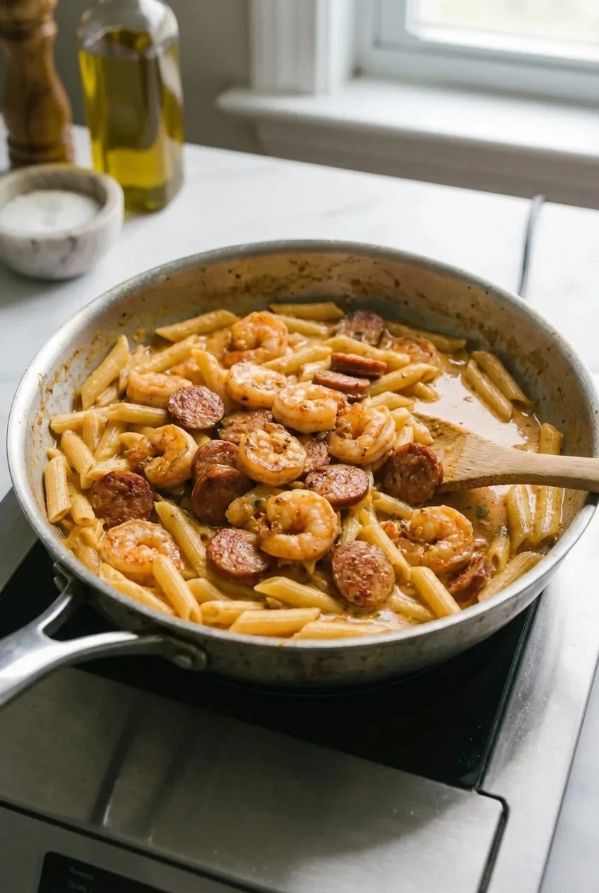 How to store and reheat One-Pot Creamy Cajun Pasta