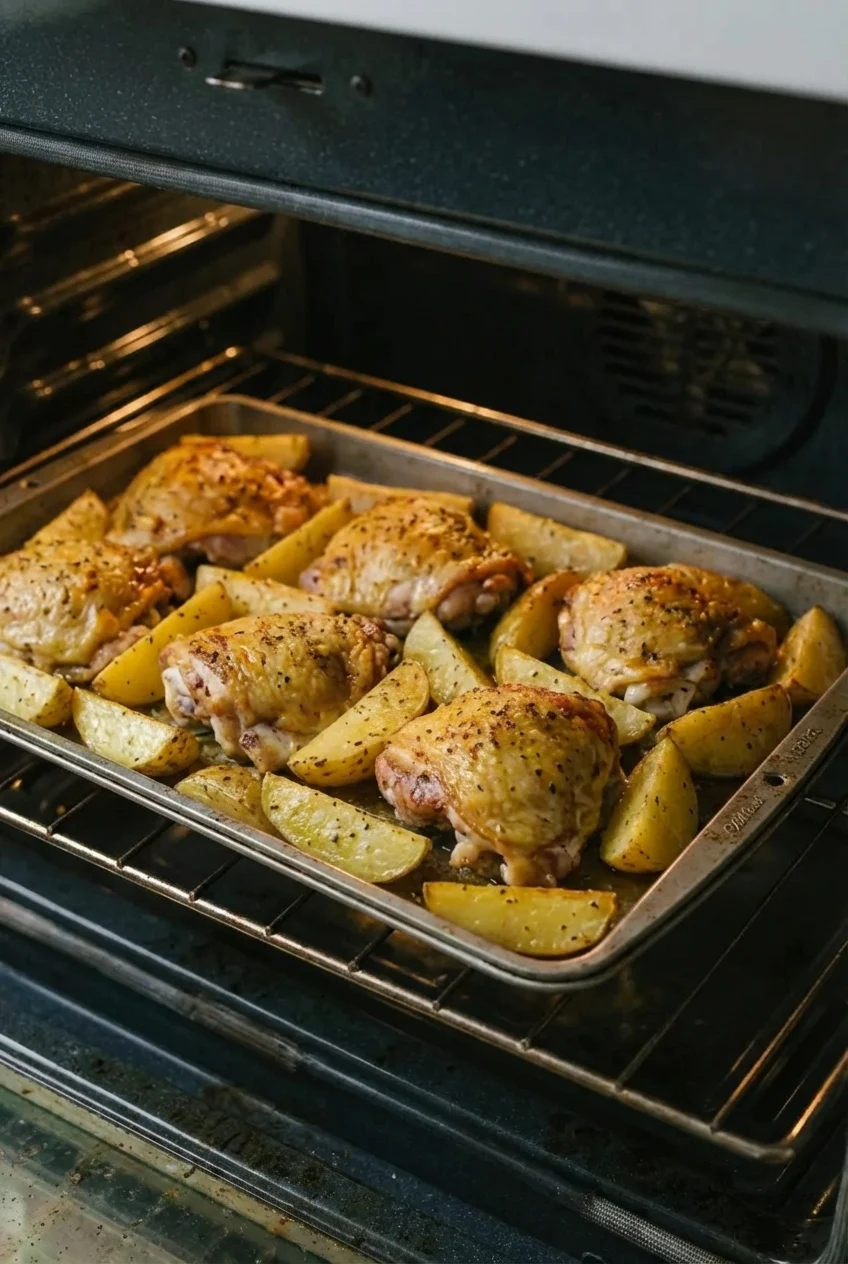 How to store and reheat One-Pot Greek Chicken and Potatoes