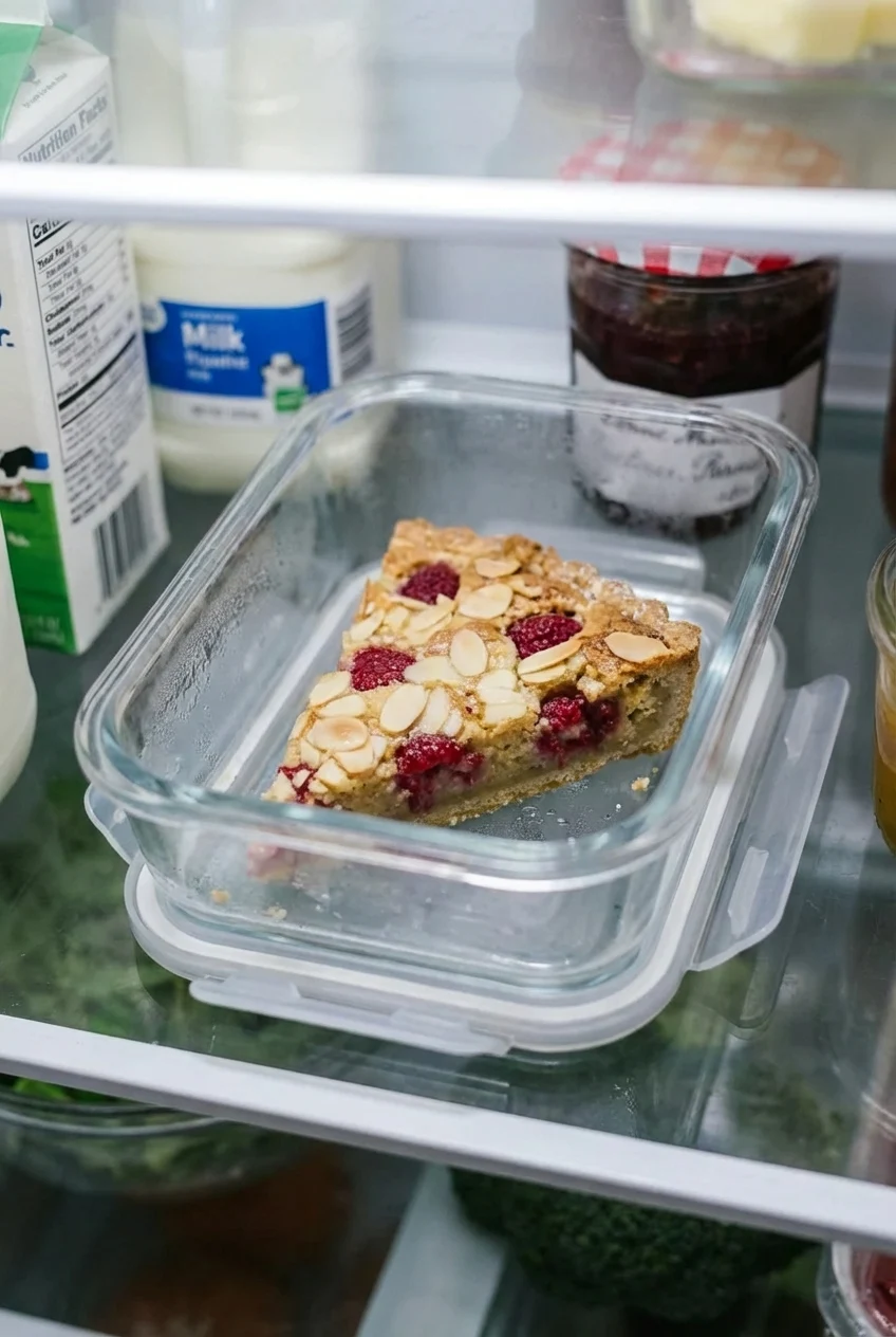 How to store and reheat Raspberry Almond Tart
