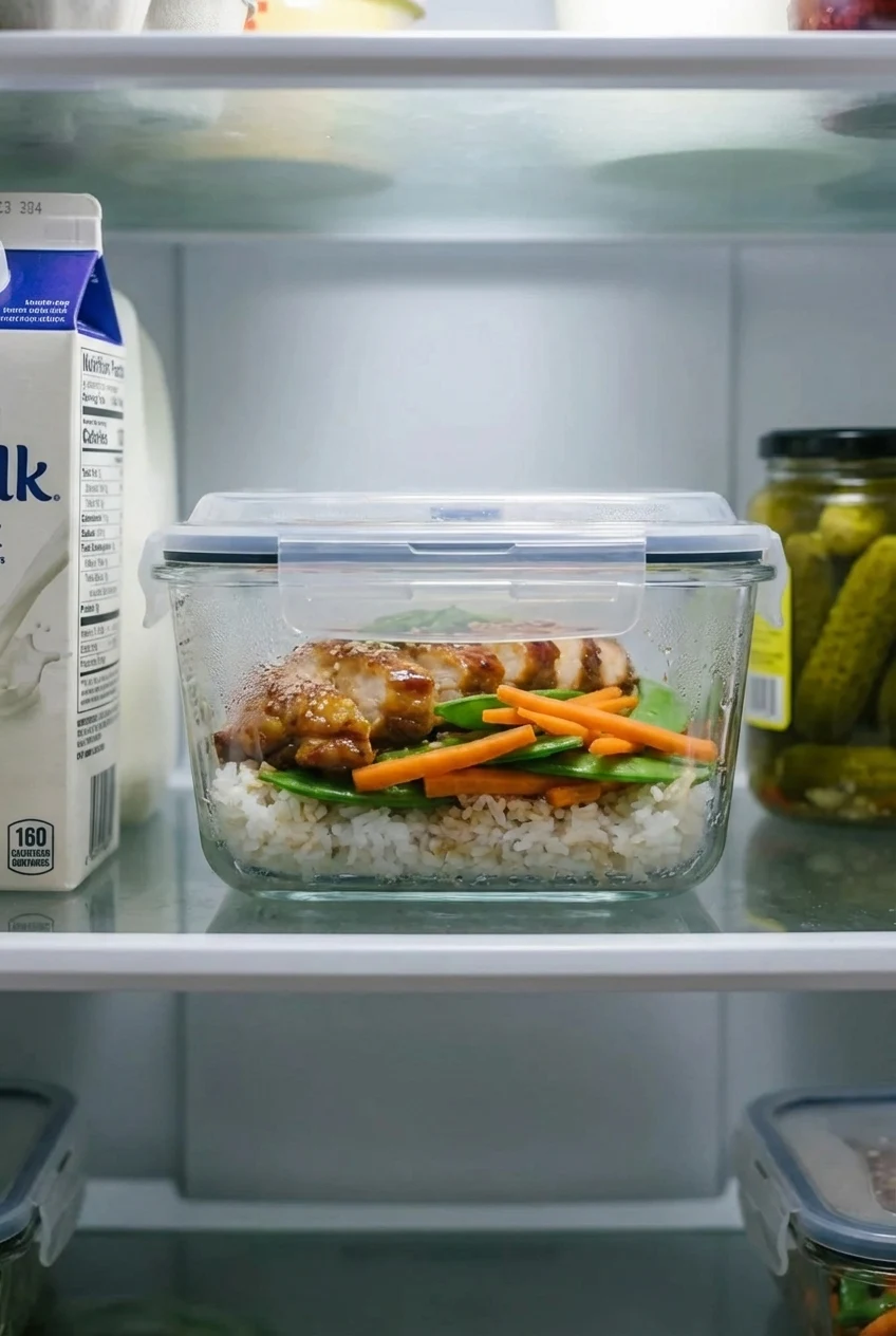 How to store and reheat Teriyaki Chicken Rice Bowl