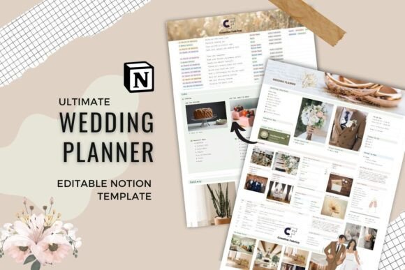 Notion Template Ultimate Wedding Planner