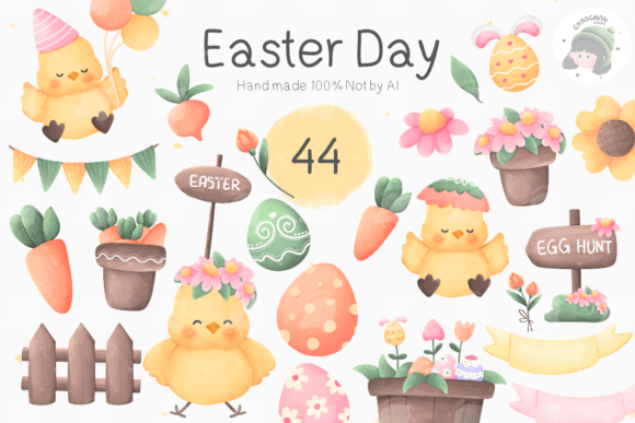 Easter Clipart Chicken