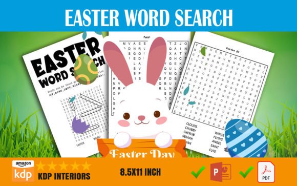 Easter Word Search KDP Interiors