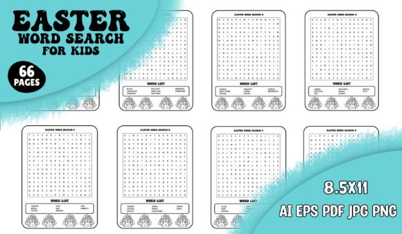 Easter Word Search for Kids