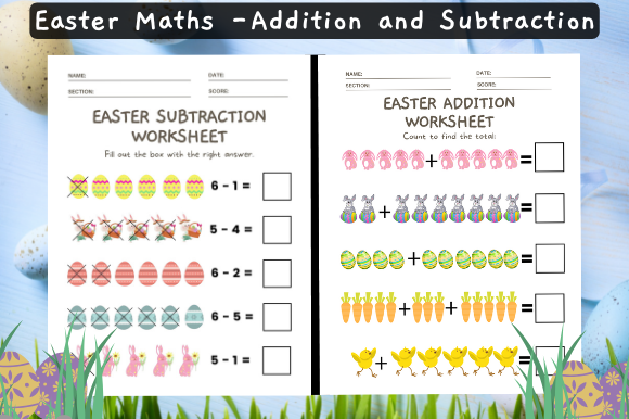 Easter Maths - Addition and Subtraction