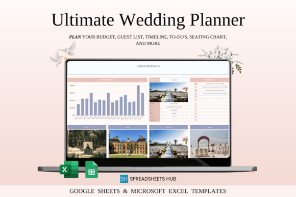 Comprehensive Wedding Planner Spreadsheet for Effortless Organization
