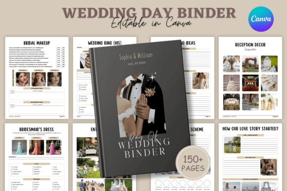 Ultimate 150-Page Wedding Planner Template