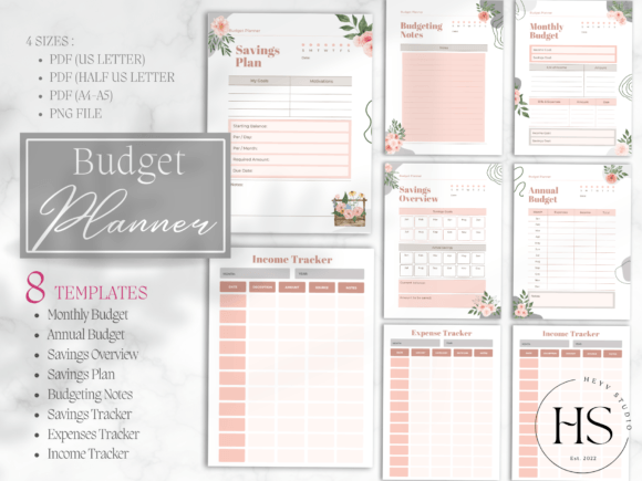 Comprehensive Printable Budget Toolkit 