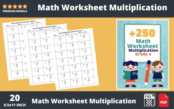 Multiplication Practice Worksheets for Kids