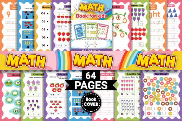 Exciting Math Adventure Activity Book for Kids
