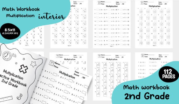 Grade 2 Multiplication and Division Activity Workbook
