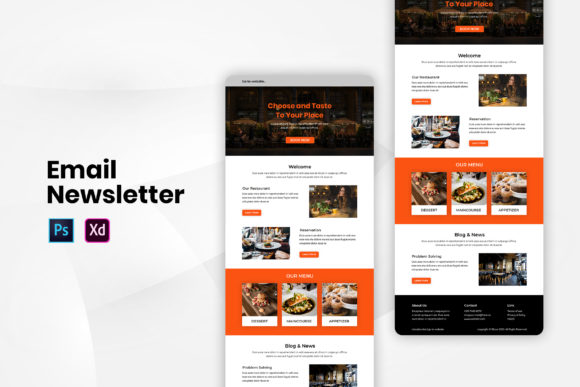 Colorful & Professional Email Newsletter Templates for Impactful Marketing