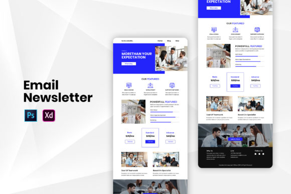 Colorful Editable Email Newsletter Template for Memorable Marketing