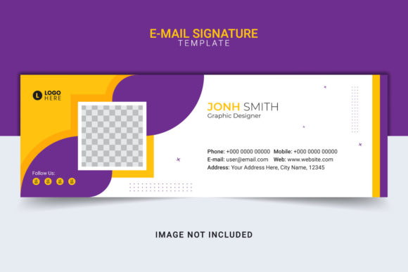 Creative Multi-Purpose Corporate Email Signature Template