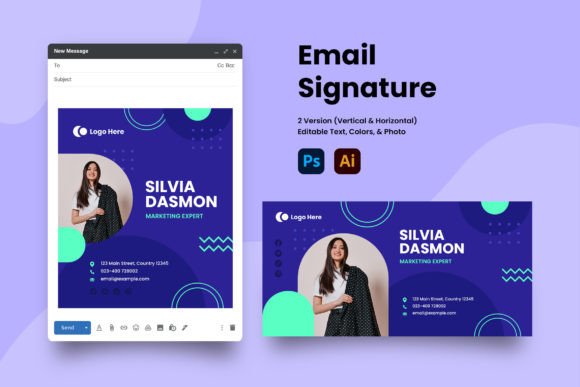 Modern Email Signature Templates for Creative Marketing