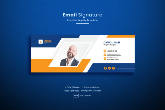 Professional Email Signature Template for Business