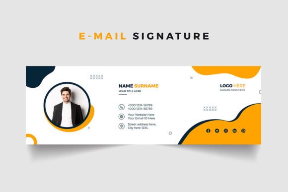 Professional Modern Email Signature Template