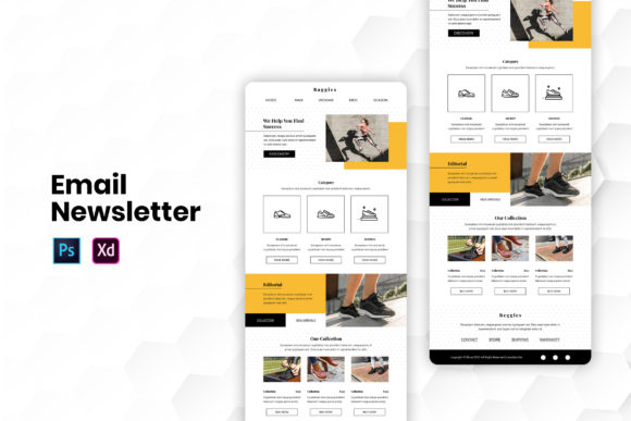 Colorful Editable Email Newsletter Template for Effective Marketing