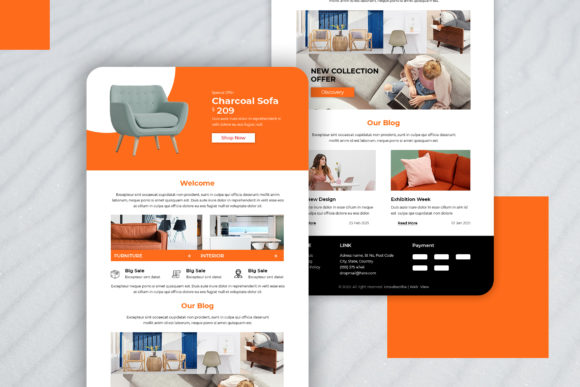 Colorful Editable Email Newsletter Templates for Memorable Marketing