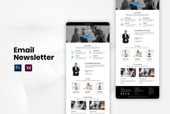 Colorful & Customizable Email Newsletter Templates for Memorable Marketing