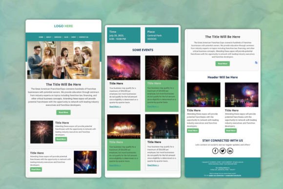 Effortless Solar Panel Email Template for Mailchimp