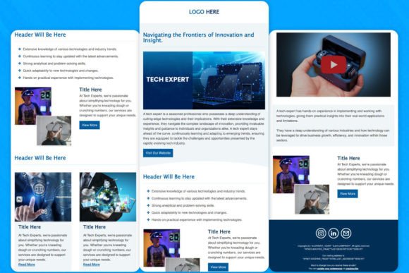 Solar Panel Email Template for Mailchimp