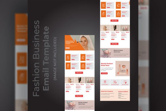 Versatile Beauty & Fashion Email Newsletter Template for All Businesses