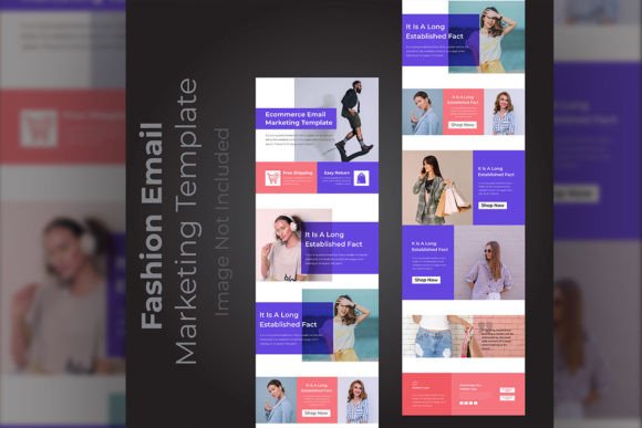 Colorful Multipurpose Fashion & Business Email Marketing Template