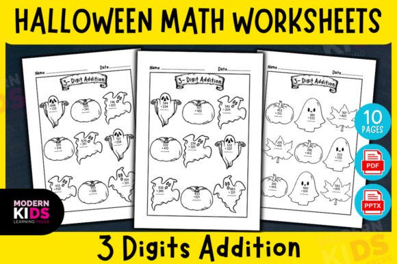 Spooky Halloween Math Adventures for Kids