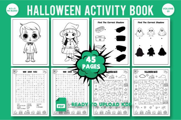 Spooky Kids' Halloween Fun & Activity Pack