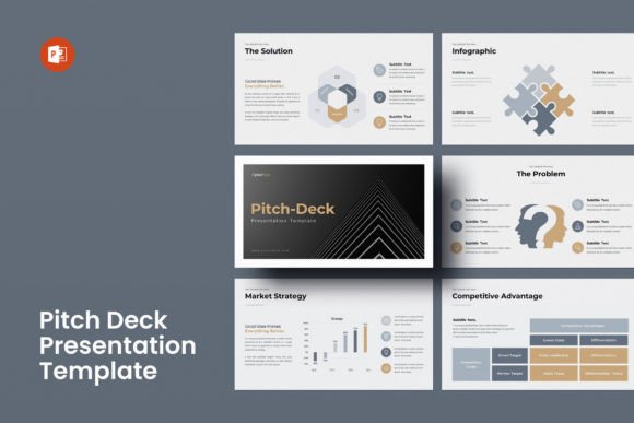 Professional Pitch Deck Presentation Template
