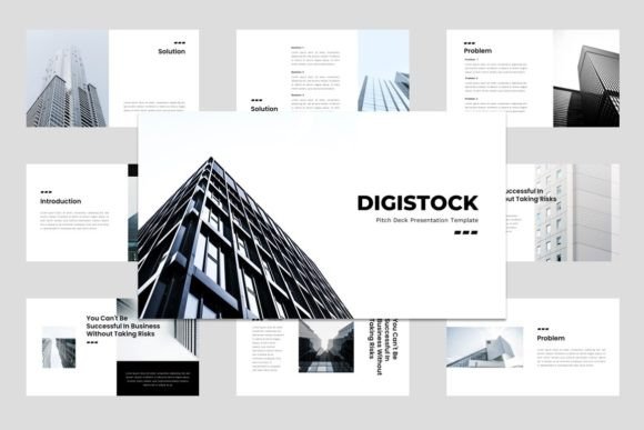 Digistock Multipurpose Pitch Deck Google Slides Template