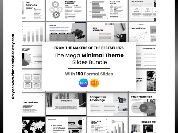 Modern Pitch Deck and Business Plan Canva Template