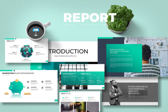 Multipurpose Editable Report Keynote Templates for Business and Personal Use